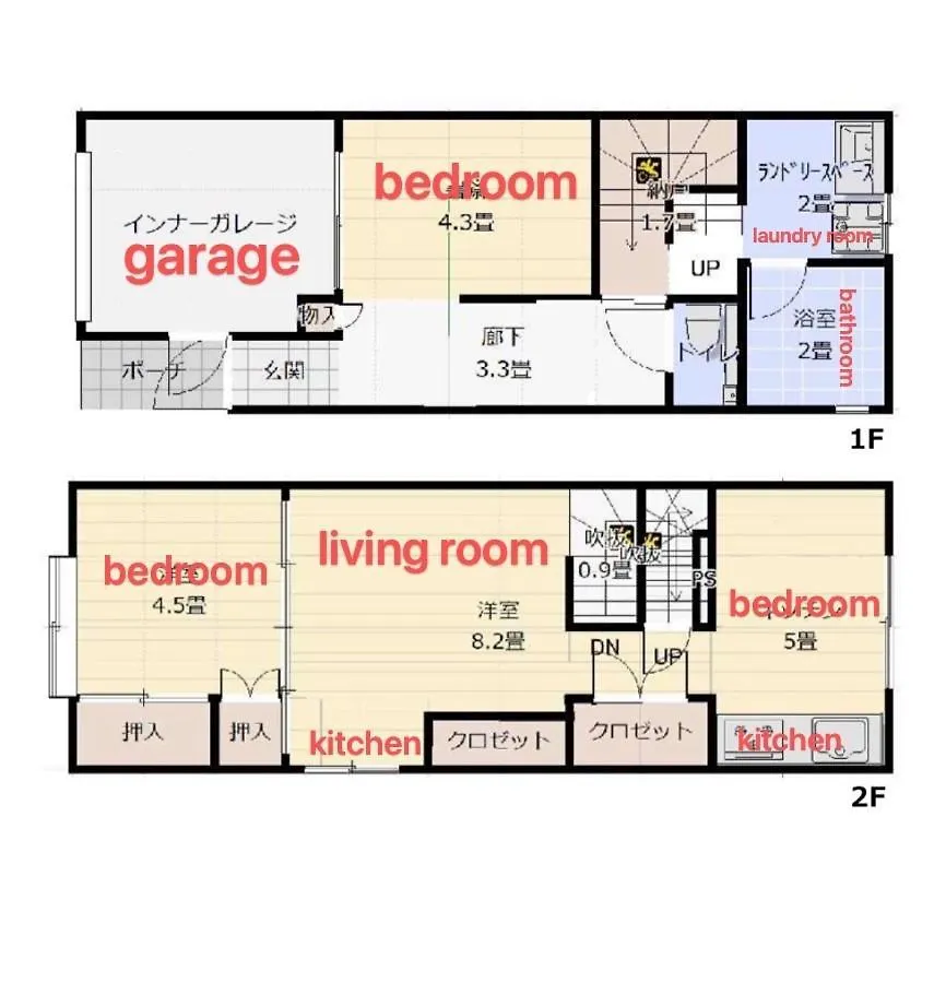 Asakusa Inn 屋上バルコニー付き100M2広々快適一棟ハウス Tokyo Villa